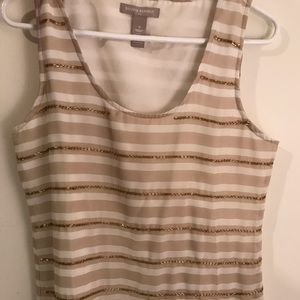 Banana republic tank top gold